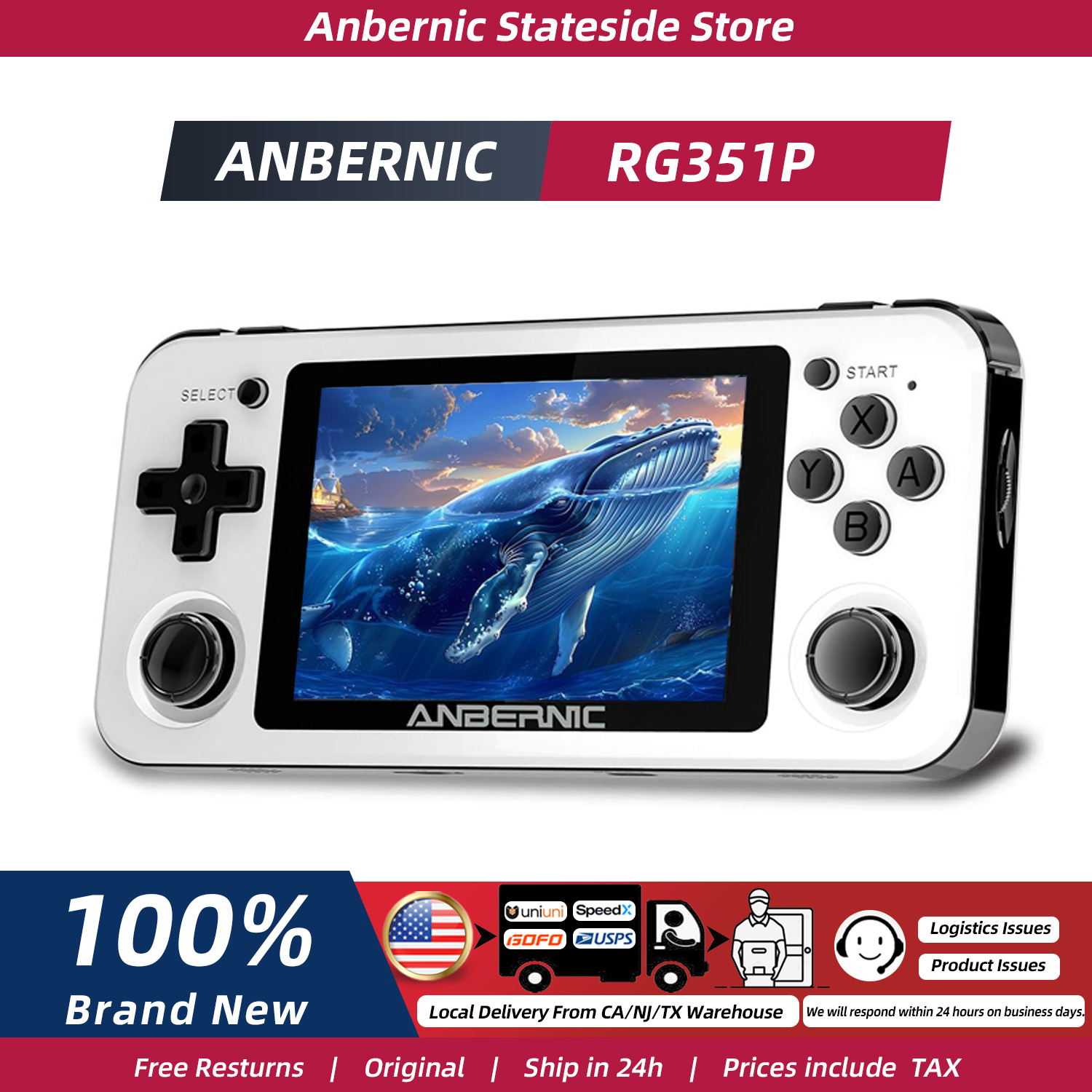 Retro Gaming Anbernic - Console di gioco retrò portatile ANBERNIC