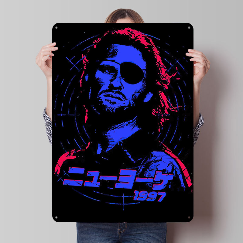 Retro Gaming York - Poster in Metallo 'Escape From New