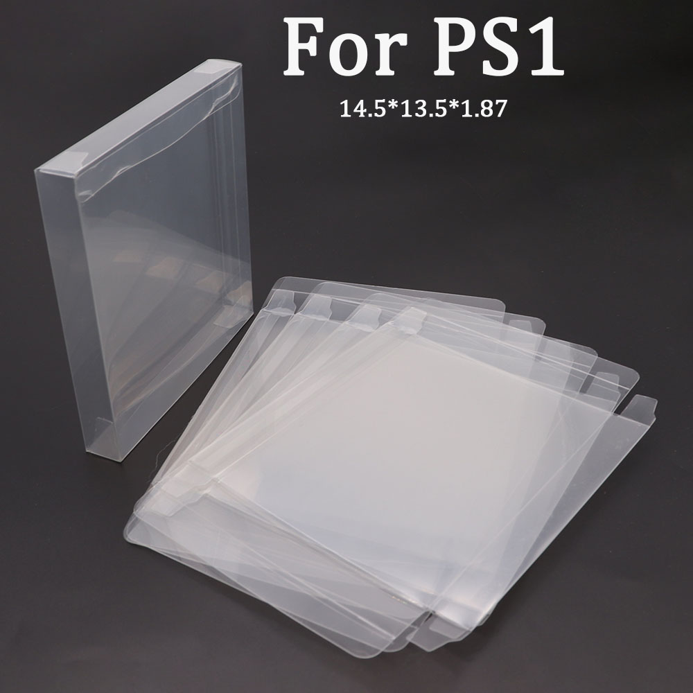 Game Cartridge Case - 2/5/10/pz/lotto Trasparente Scatola di Plastica PET