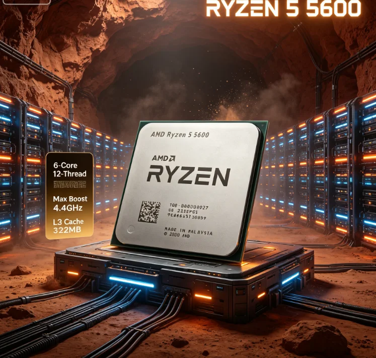 Amd Cpu Ryzen 5 - CPU AMD Ryzen 5 5600 a