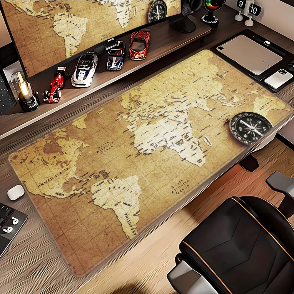 Retro Gaming Desk - Tappetino per Mouse HD con Design