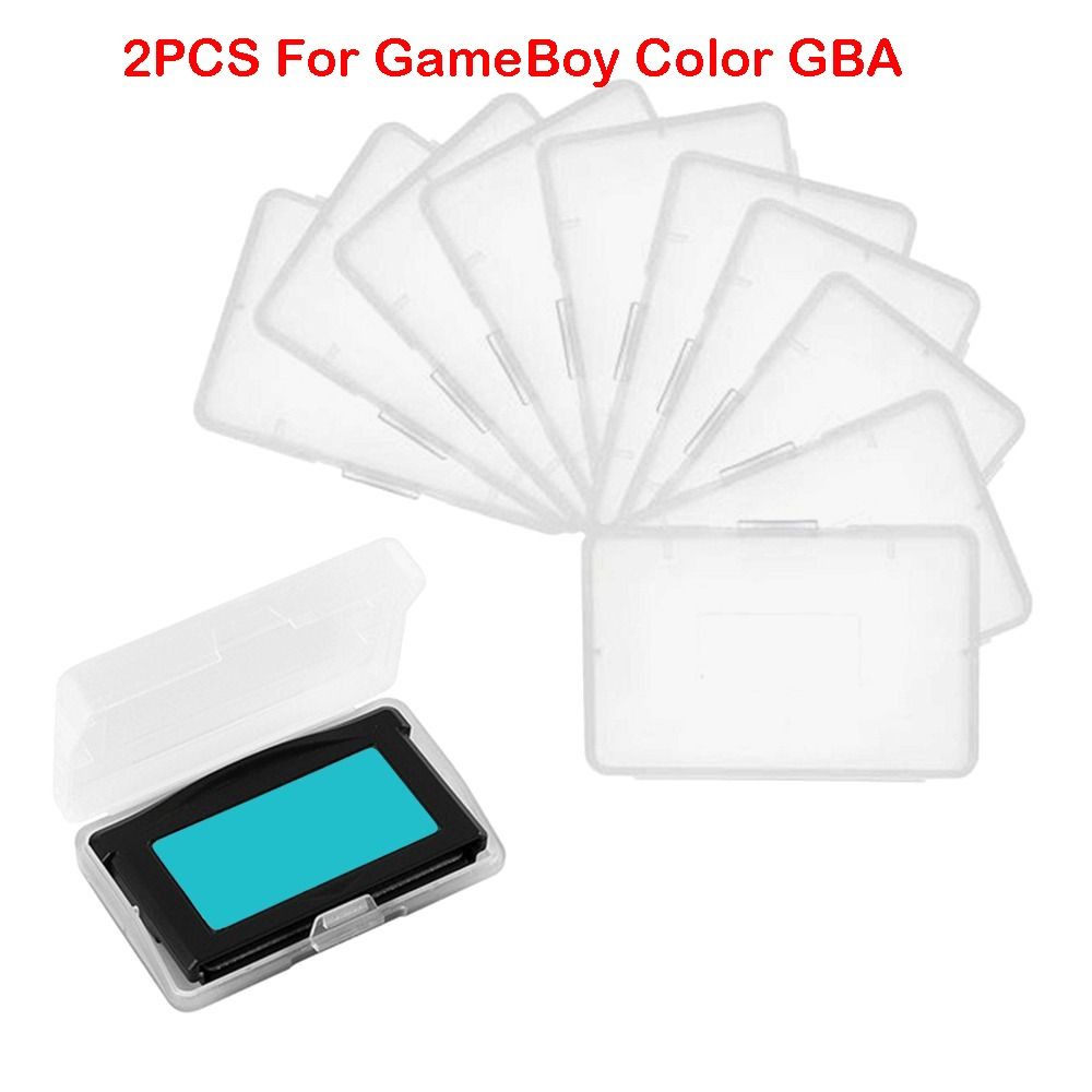 Game Cartridge Case - 2 custodie in plastica per cartucce