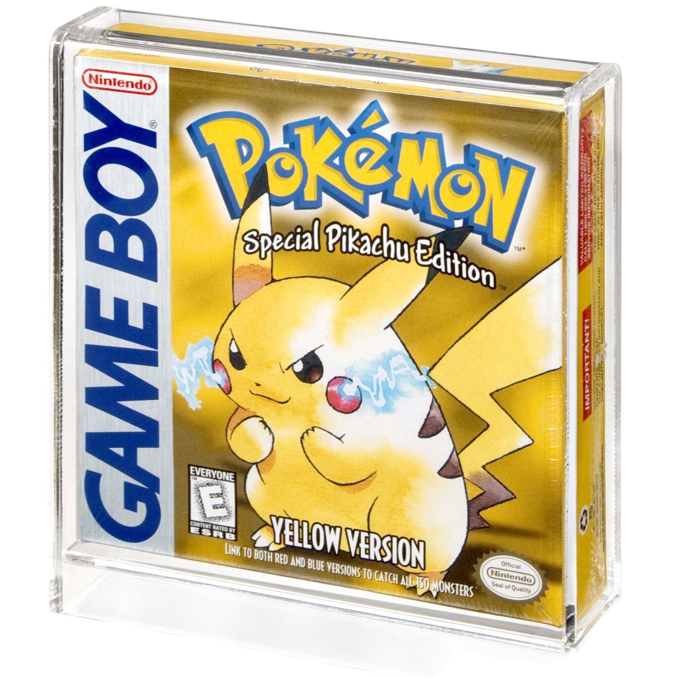Game Cartridge Case - Custodia protettiva in acrilico trasparente di