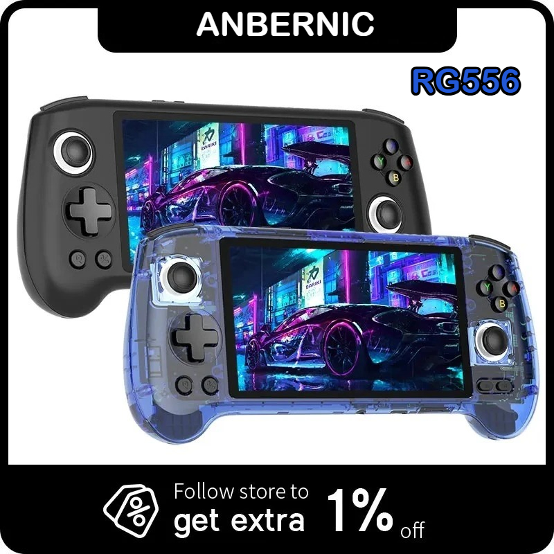 Retro X8 Gaming Console - Console di Gioco Portatile ANBERNIC RG556