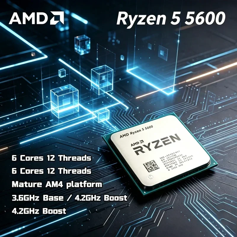 Amd Cpu Ryzen 5 - AMD Ryzen 5 5600 R5 5600