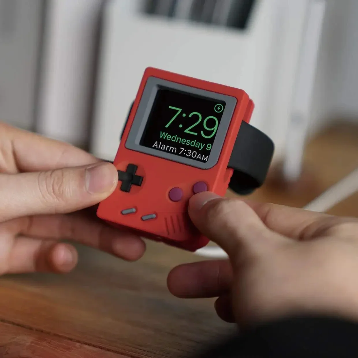 Retro Gaming Handhelds - Supporto in Silicone per Caricabatterie IWatch,