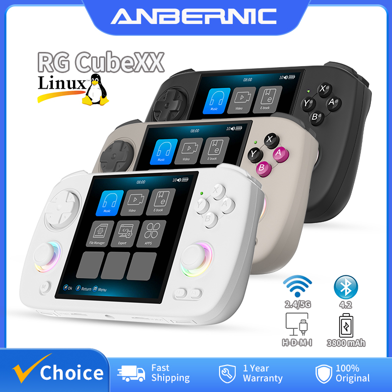 Retro Gaming Anbernic - ANBERNIC RG Cubexx Console di gioco