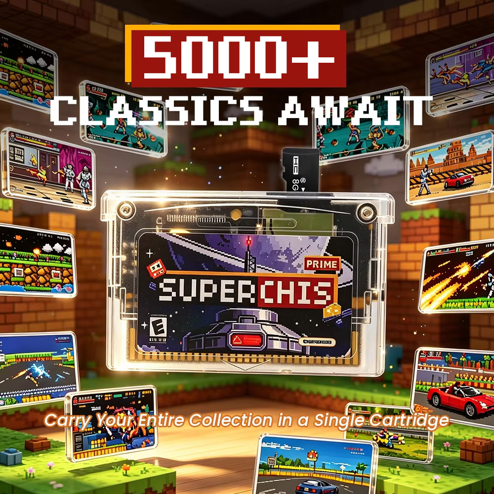 Cartuccia di gioco retrò Super - Retro Gaming Handhelds recensione e prezzo