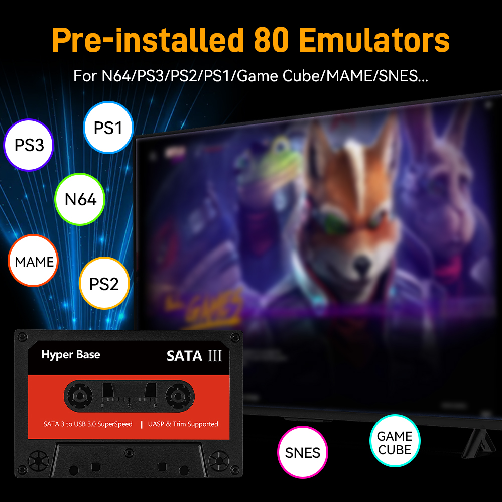 Batocera 500G/2T Emulatore Gio - Retro Gaming N64 recensione e prezzo