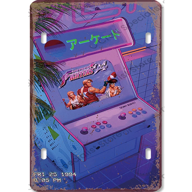 Targa in Metallo Vintage per G - Retro Gaming Arcade Console recensione e prezzo