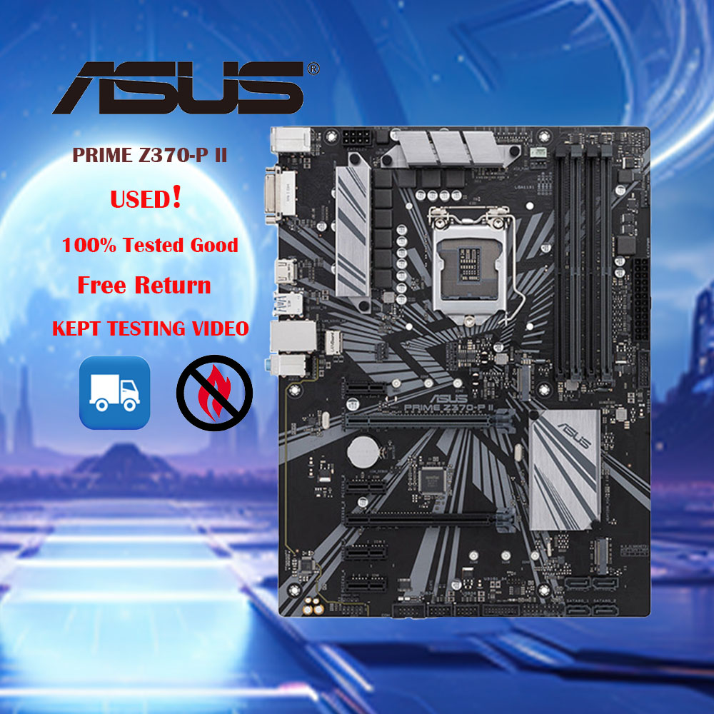 LGA 1151 Asus PRIME Z370-P II  - Intel Cpu Core I9 recensione e prezzo
