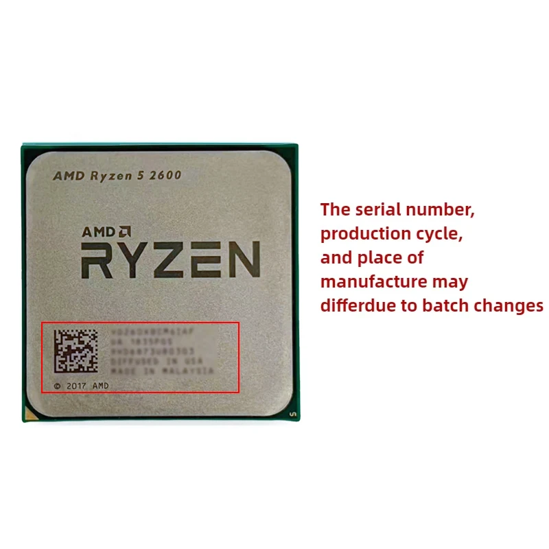 Processore AMD Ryzen 5 R5 2600 - Amd Cpu Ryzen 5 recensione e prezzo