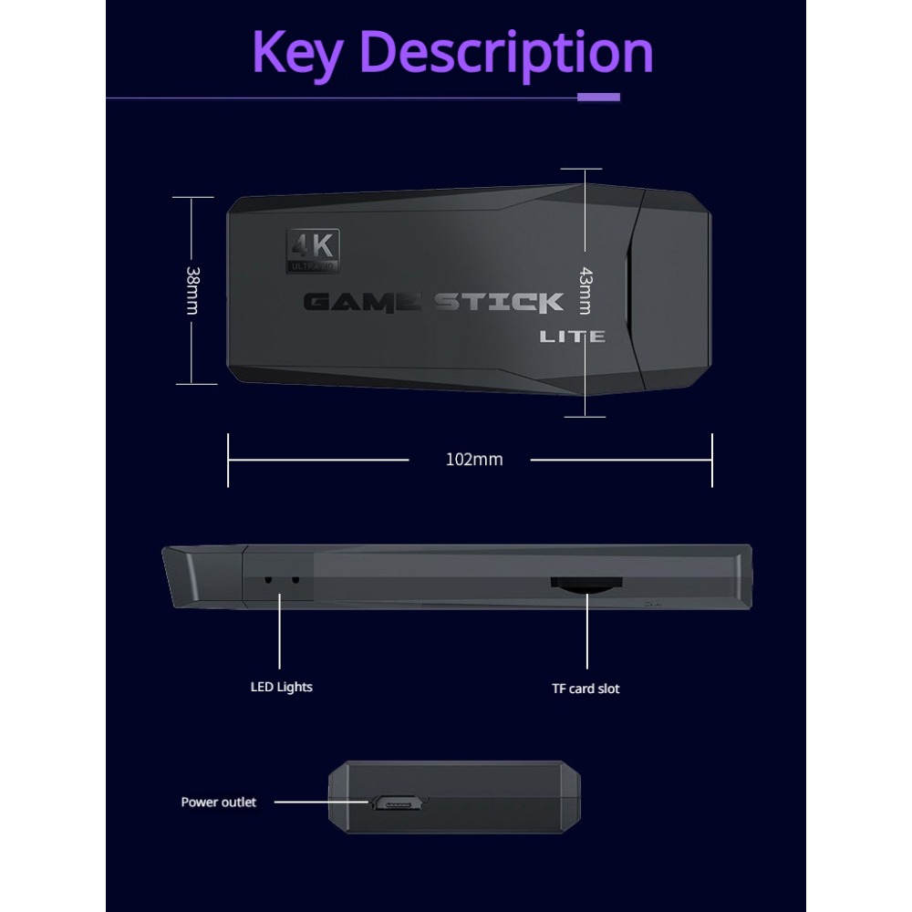 Console Portatile 4K per Gioch - Retro Gaming Com recensione e prezzo