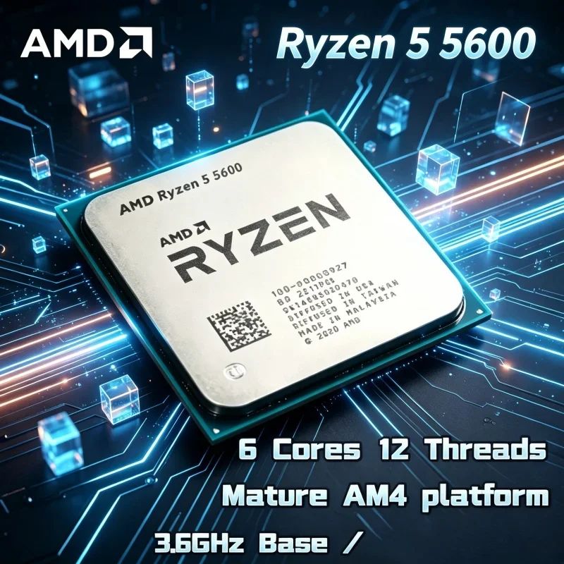 AMD Ryzen 5 5600 R5 5600 Versi - Amd Cpu Ryzen 5 recensione e prezzo
