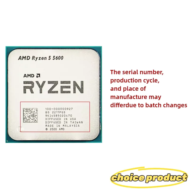 AMD Ryzen 5 5600 R5 5600 Versi - Amd Cpu Ryzen 5 recensione e prezzo