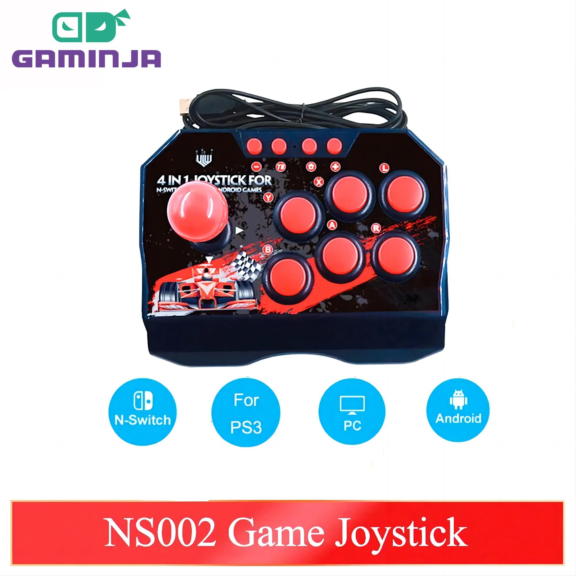 GAMINJA NS002 4 In 1 Retro Arc - Retro X8 Gaming Console recensione e prezzo