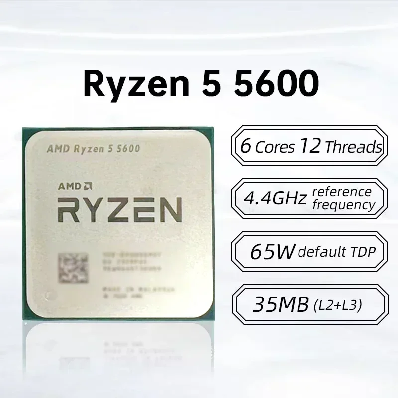 AMD Ryzen 5 5600 R5 5600 CPU D - Amd Cpu Ryzen 5 recensione e prezzo
