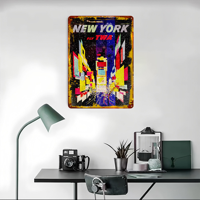 New York Fly TWA Poster in ban - Retro Gaming York recensione e prezzo