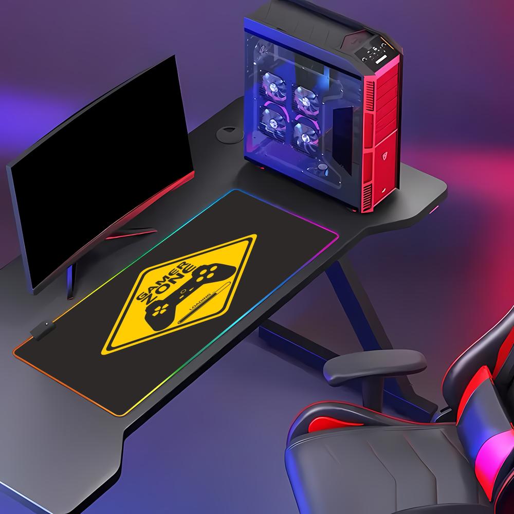 Tappetino per mouse grande RGB - Retro Gaming Desk recensione e prezzo