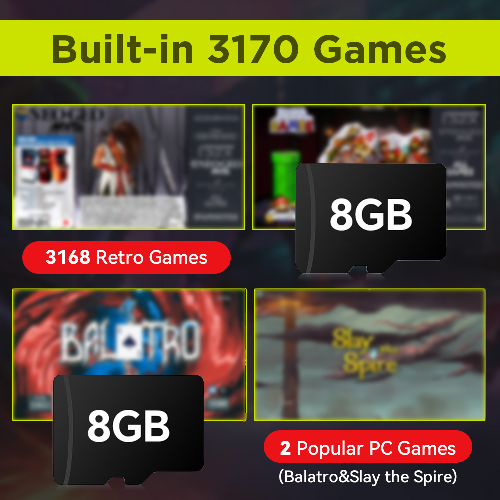 Scheda TF di gioco da 8 GB con - Retro X8 Gaming Console recensione e prezzo